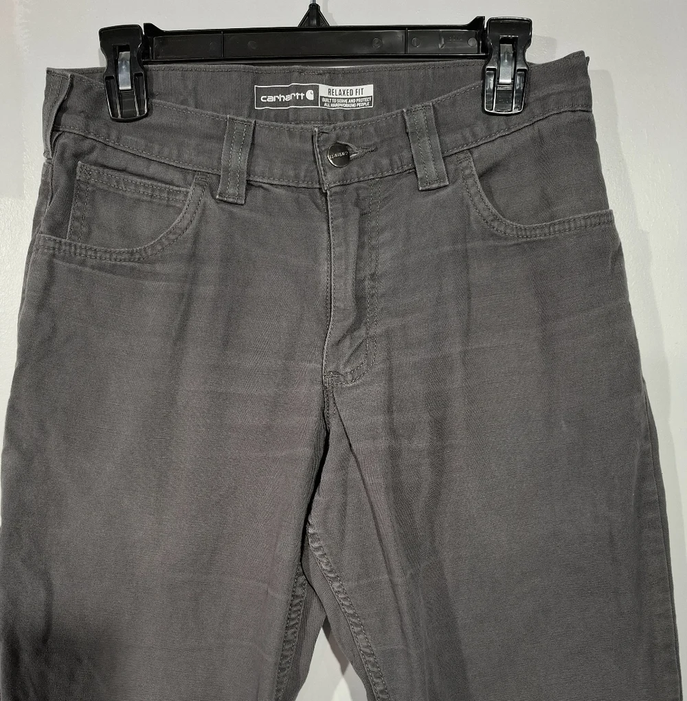 Carhartt  Rigby Rugged Flex Canvas Relaxed Fit Pants 102517 039 Men's Size 30